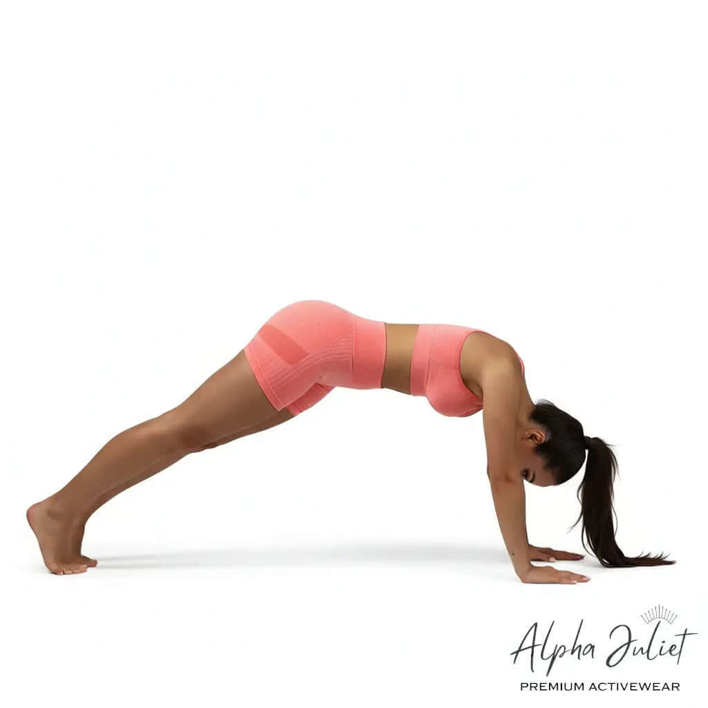 Women’s Seamless Activewear Set – Sports Bra & High Waist Shorts (Scrunch Butt Design) ALPHA JULIET