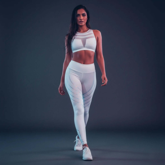 Alpha Juliet Aura High-Waisted Reflective Leggings ALPHA JULIET PREMIUM ACTIVEWEAR